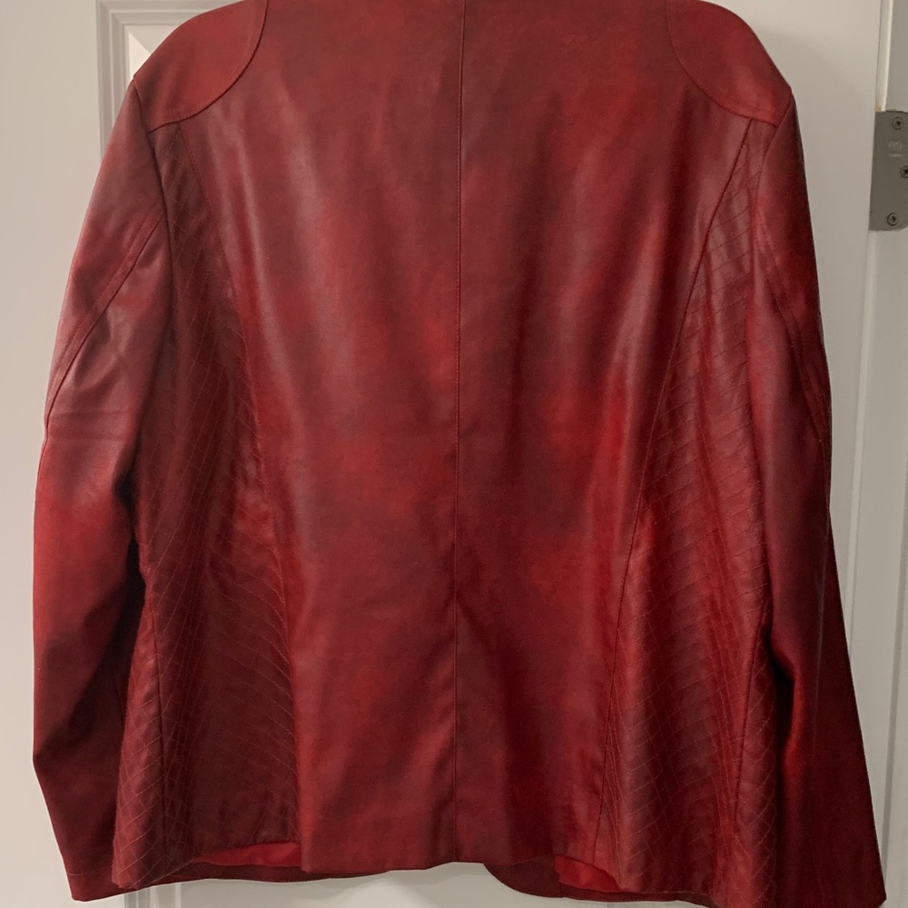 Chico's Red Jacket - Picture 5 of 5